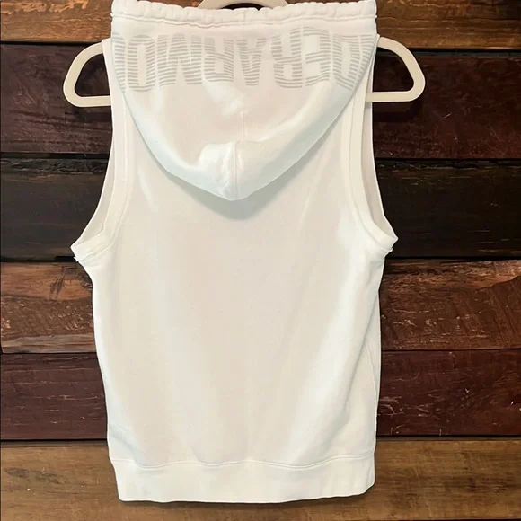 Under Armour White Sleeveless Hoodie - Picture 5 of 7